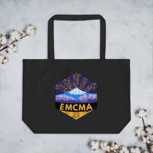 EMCMA Logo Tote – Large Black